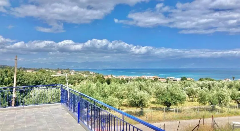 VILLA BLUE COCOON - Chrani Messinia Peloponnese- Rooftop sea view 550 m from beach next to Kalamata Koroni Costa Navarino - Image 1