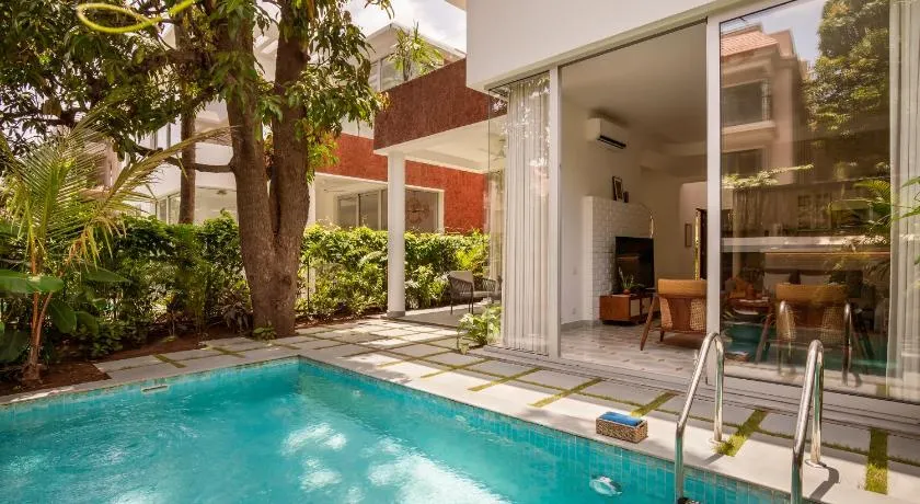 La Donaira by The Blue Kite - 2 & 3 BHK Villas with Private Pool Garden & Kitchen 10 mins to Vagator & Morjim Beach - Image 1
