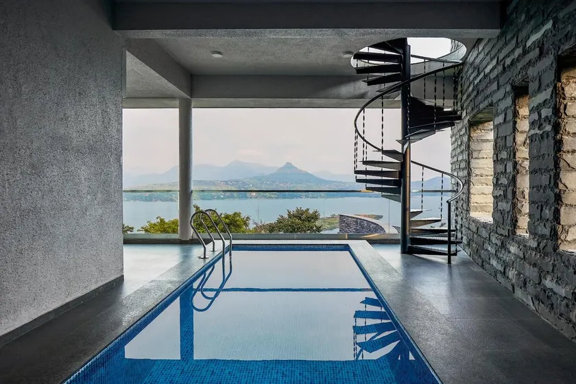 SaffronStays Ahilya | Lakeview Infinity Pool Villa - Image 1