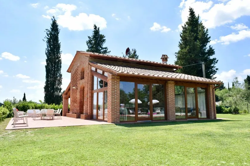 Chalet mit Garten, privatem Pool und Grill | Gartenblick - Image 1