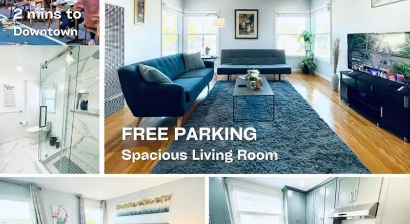 804- SanMateo Comfortable 2BR Home WiFI and free Parking - Image 1
