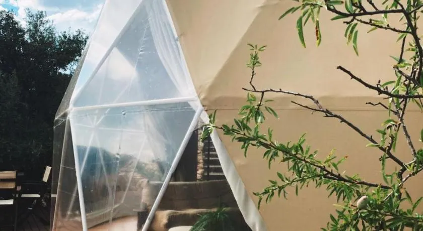 Glamping geodesic dome in secluded eco retreat - Image 1