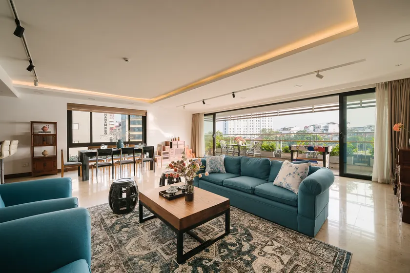 280sqm 3BR3WC Serviced Apt_Bathtub_West Lake View - Image 1