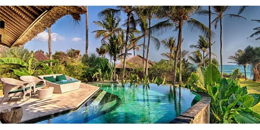 Two BR beach front villa W/ Private pool #V275 - Image 1