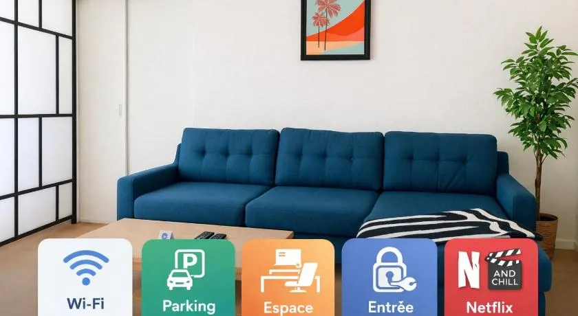 Superbe appartement en centre ville- 15 min de Paris - Parking a proximité - idéale famille ou professionnel en déplacement - Image 1