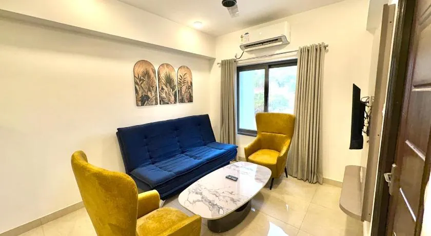 Candolim Hideaway - Stylish 1BHK Goa Escape by Mirashya Homes - Image 1