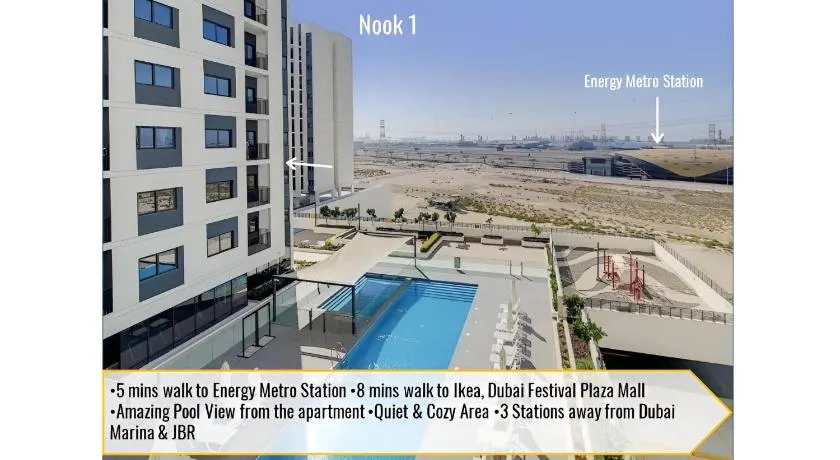 Comfortable 2BD apartment next to metro & mall - Image 1