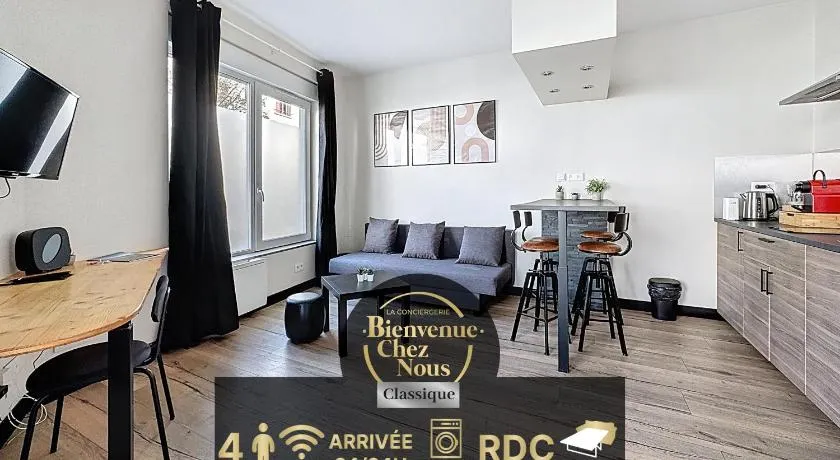 Appartement lumineux en rez-de-chaussée vers CHU - Image 1