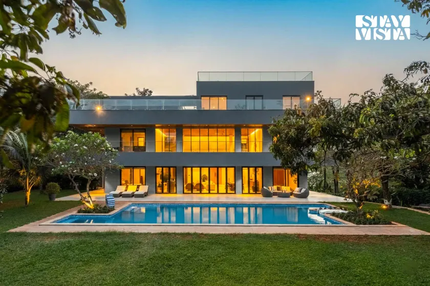 Reflection House by StayVista with Pool, Terrace bar, Indoor games & Exquisite interiors in a nutshell - Image 1