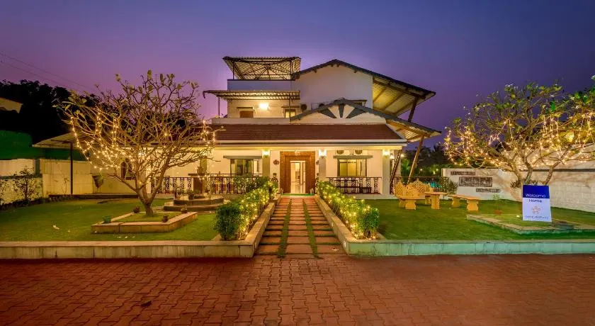 SaffronStays Adora Woods and Hills - 4BHK Murud Villa with Pool, Kids Pool & Beach Fun - Image 1