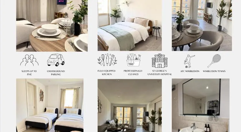 Modern Apartment - Free Parking - Image 1
