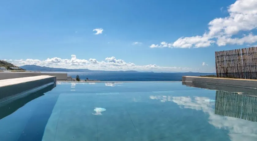 Villa with View of Agios Ioannis and Pool with Jacuzzi - Image 1