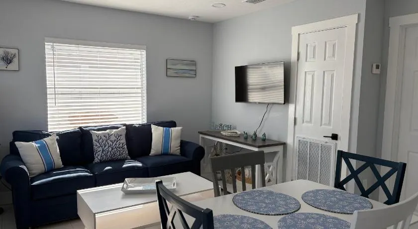Beachside Blue Escape, Steps to Beach, Walkable Area!!! - Image 1
