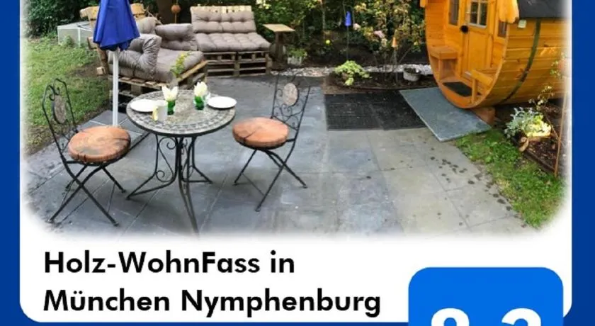 Holz-Wohnfass in München-Nymphenburg - Image 1