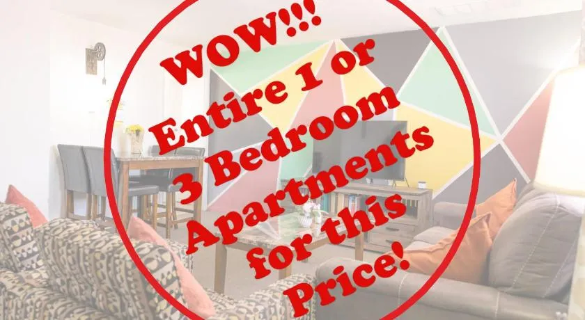 Home Style Apartments - 1 & 3 BR Suites with Full Kitchen - Image 1