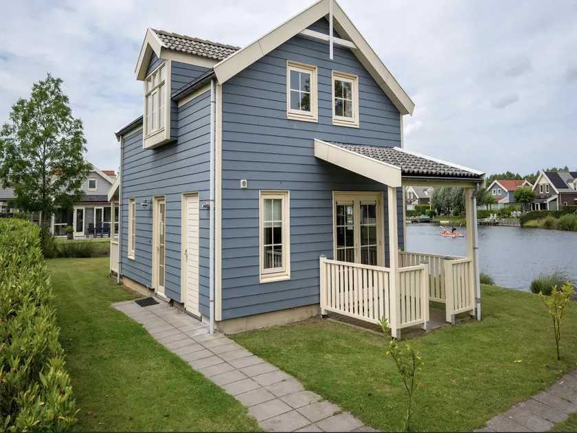Bungalow by Water near Rotterdam with Sauna - Image 1