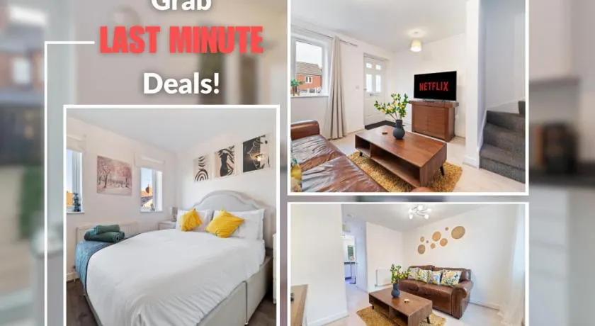 Last-Minute Reserve l Modern House near City Center Sleeps 6 with Free Parking l By Zen Nights Short Lets & Serviced Accommodations - Image 1