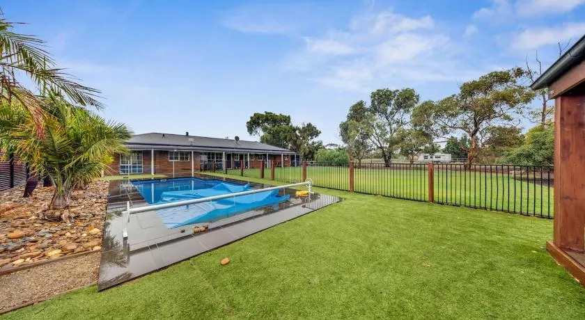 Luxe Farmhouse Retreat with Solar Heated Pool and BBQ - Image 1