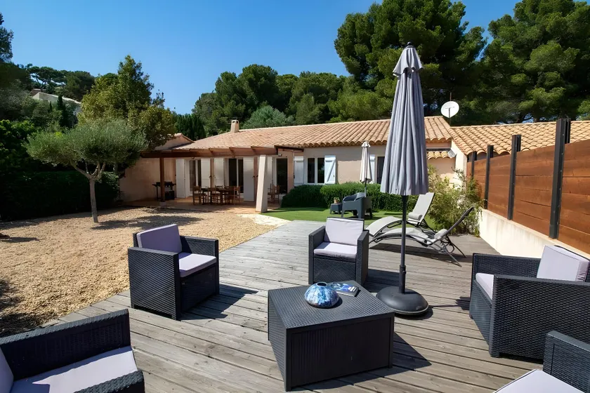 La Grande Auguière, villa familiale et spacieuse au cœur du vignoble et à 300m de la mer - Image 1