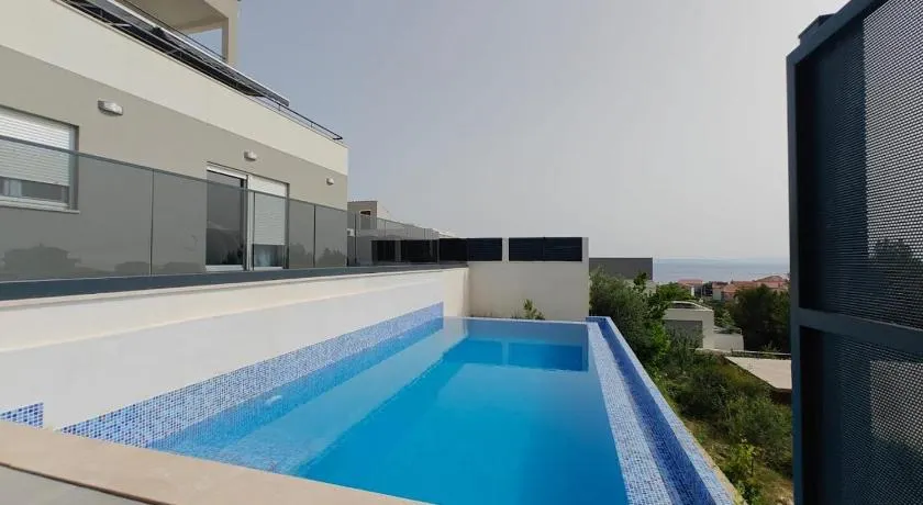 Villa Diva with 7 bedrooms, heated pool, sauna and fun zone, sea views - Image 1