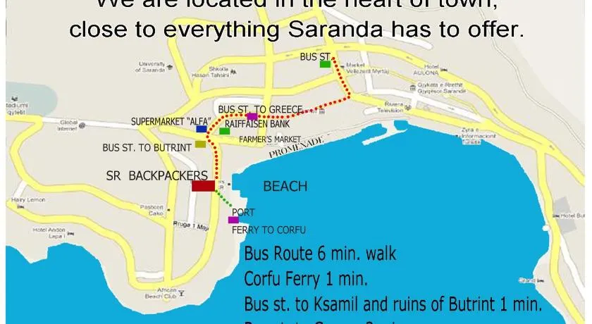 Saranda Backpackers - Image 1