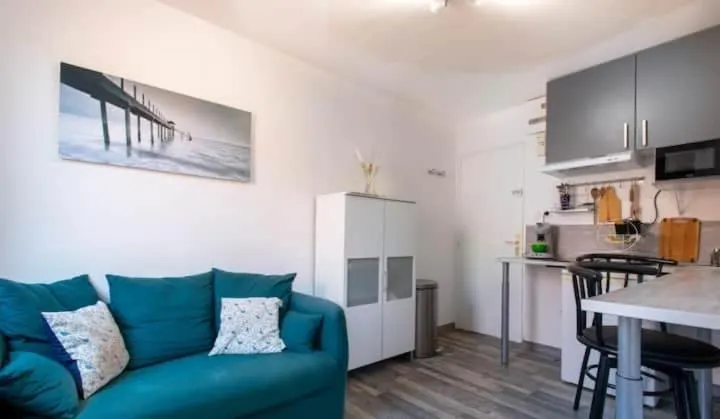 Wimereux 30m2 1 chambre et 1 canapé lit à 2 pas de la plage et du centre - Image 1