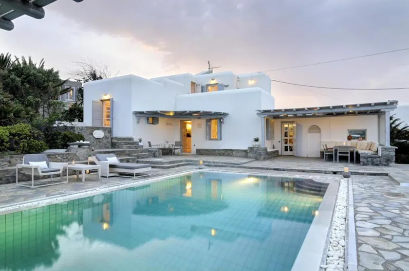 Manu Mykonos Exclusive Villa Luxury Beachside Stay with Private Pool by Quality Brand Villas - Image 1