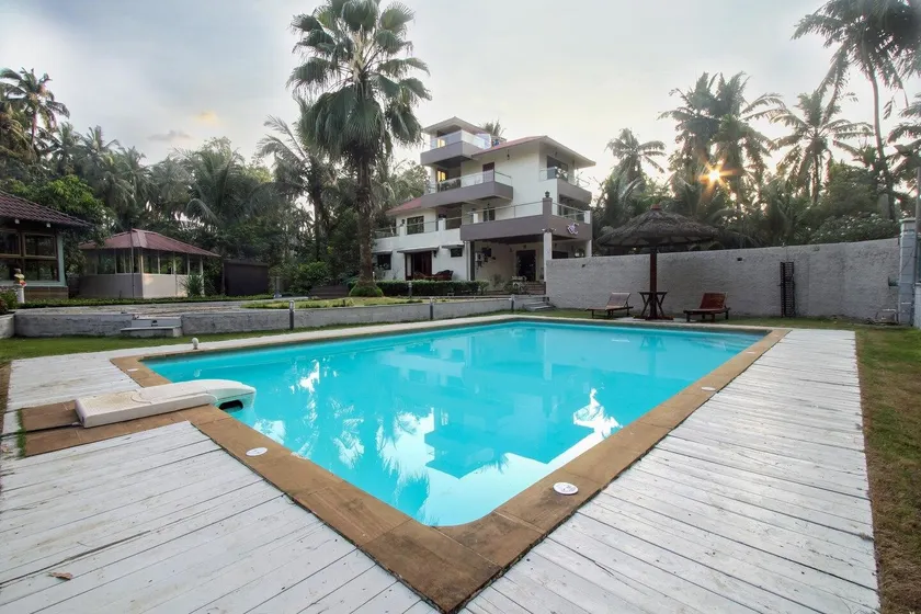 Sparsh Villa with Private Pool near Akshi Beach - Image 1