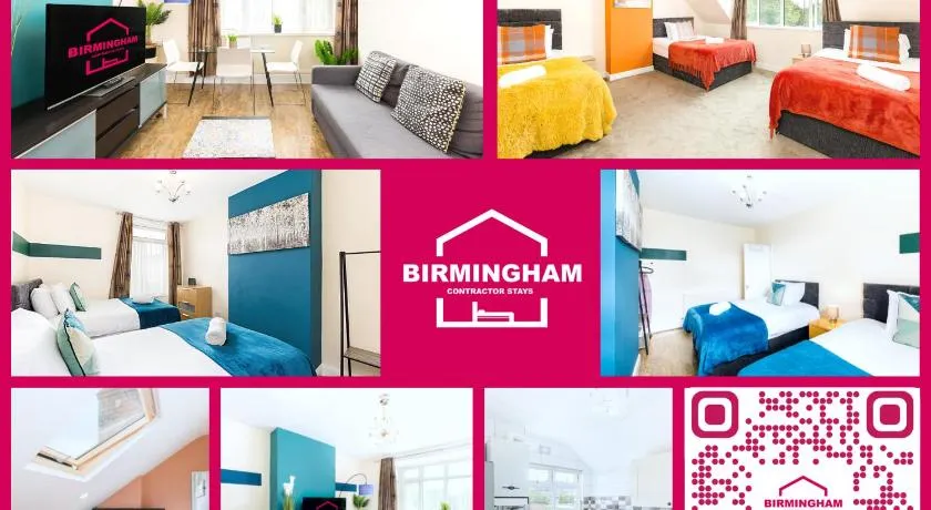 NEC HS2 4 bedroom house, 6 separate beds with driveway parking for 2 cars or vans - Image 1