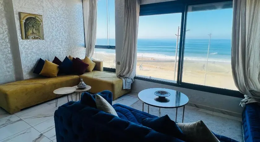 Beach Elegance Sea View & Serenity 40 min to RABAT - Image 1