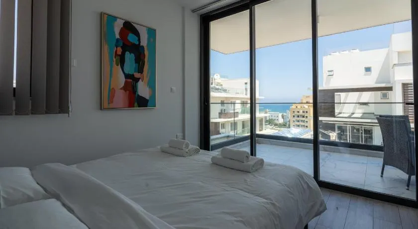 Coastal 2BR Sea View Near Mackenzie Beach Larnaca - Image 1