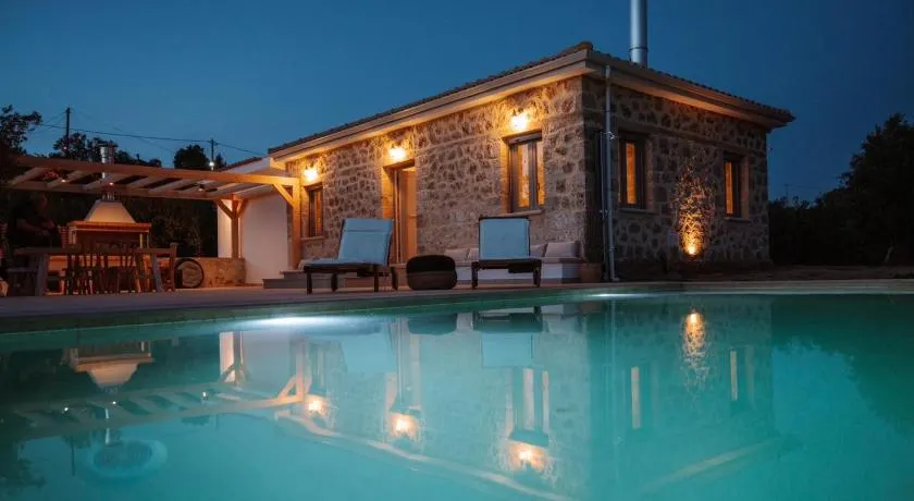 Villa Nevas Private Stone House with Pool and Seaview PARGA - Image 1