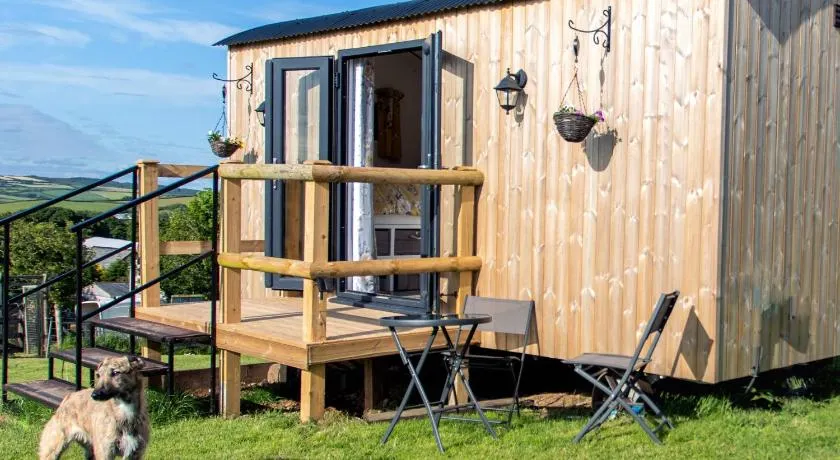 Shepherds hut with hot tub - Image 1