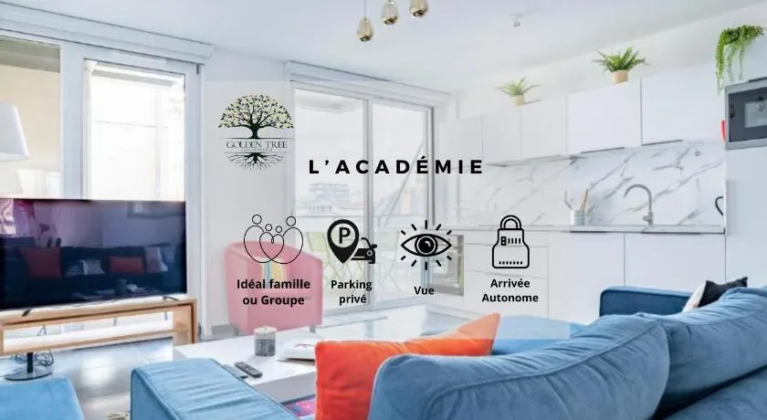 L'Académie - Terrasse avec vue - Parking - Image 1