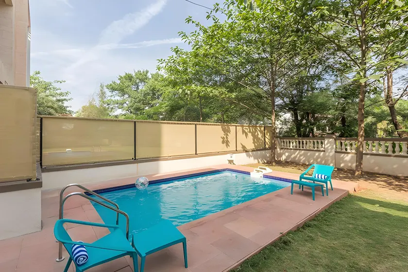 StayVista's Greenwoods Villa 5 - City-Center Villa with Private Pool, Terrace, Lift & Music System - Image 1