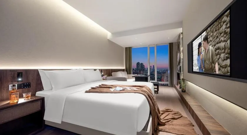 重庆伯特高空酒店江北嘴蓝洋金融中心店Chongqing Bert High-Altitude Hotel, Jiangbei Zhu, Lan Yang Financial Center Branch - Image 1