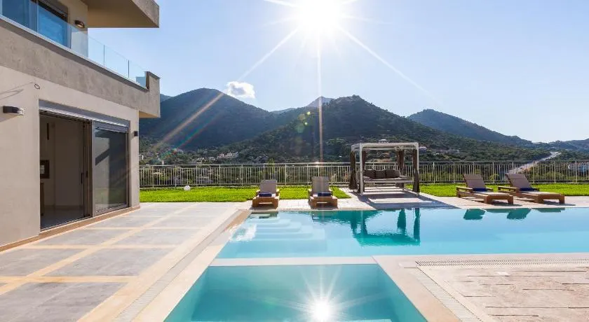 Oraia Eleni Villa, with Pool, BBQ, Playground & SeaViews, By ThinkVilla - Image 1