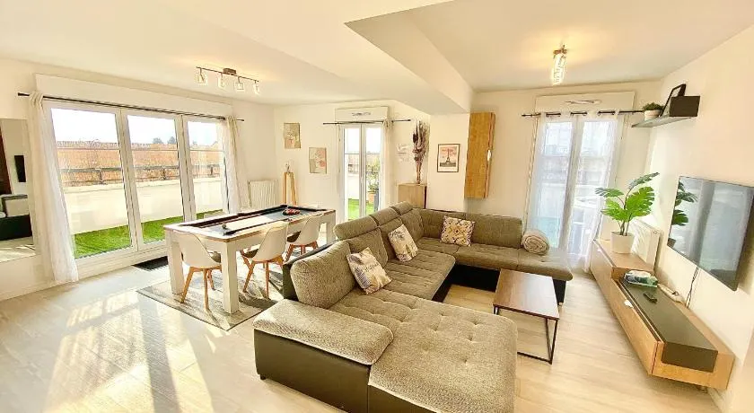 Le Prestige Terrasse-Cocon familial cosy, Billard & Jacuzzi avec vue sur Paris - Image 1