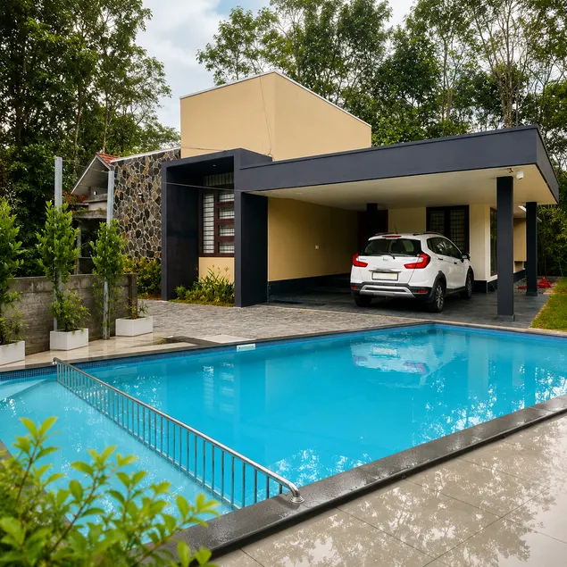 ETSA Luxury Pool Villa for 30 Guests in Thodupuzha - Image 1