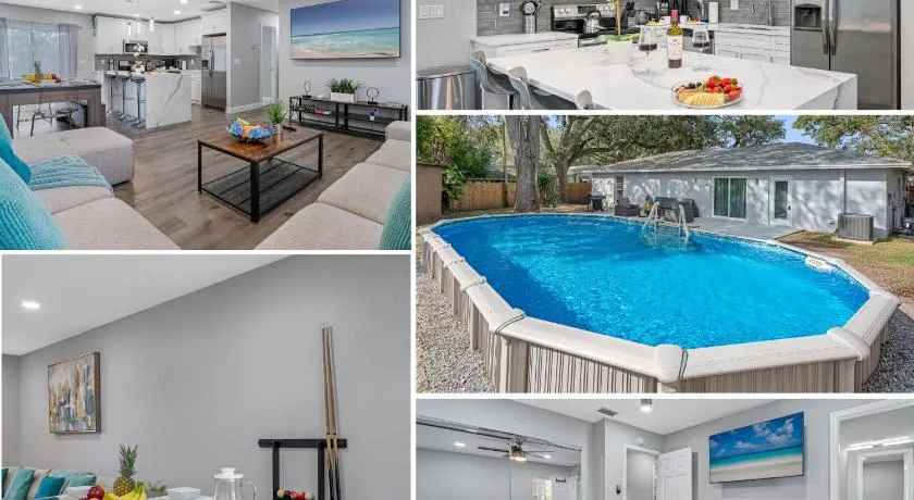Heated Pool, Sleeps 12, Walk to Parks 15 Min Walk to Adventure Island - Image 1