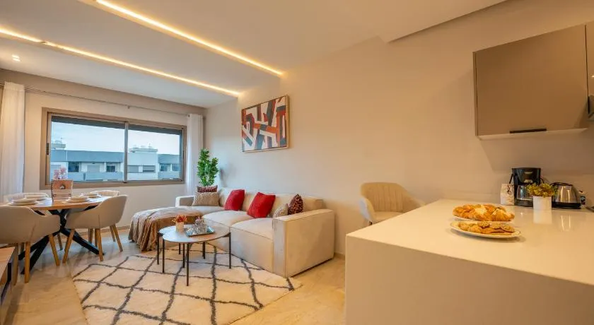 Le Rubis - Appartement pour 3 personnes - Avec Piscine - Proche aeroport Mohammed 5 - Image 1