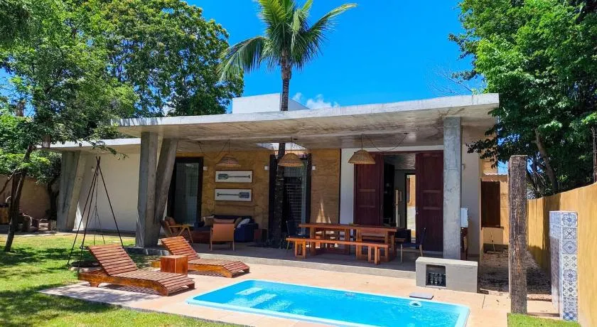 Macaco Molhado Beach House em Imbassaí - 4 suites - Image 1