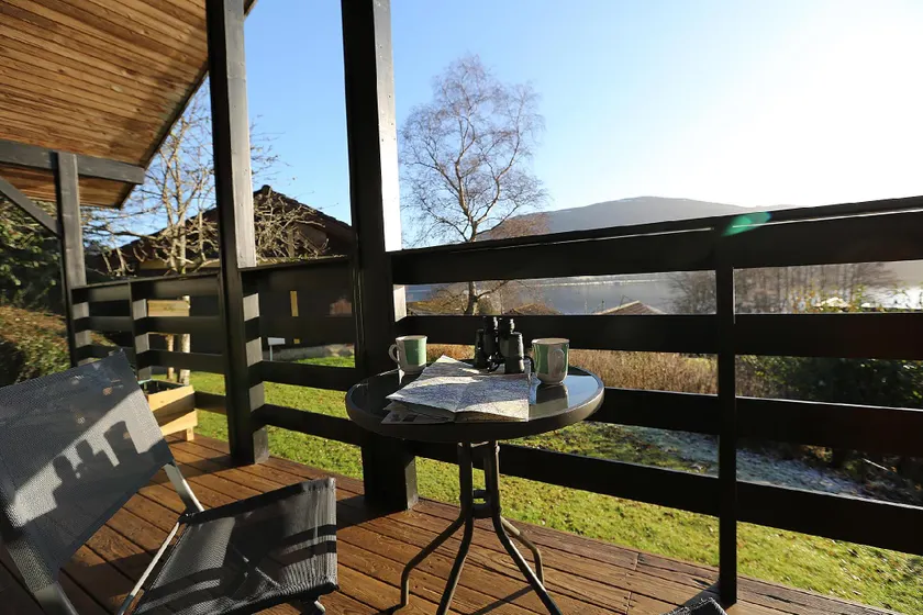 Cosy Modern Nordic Lodge w/ Loch View & Log Burner - Image 1