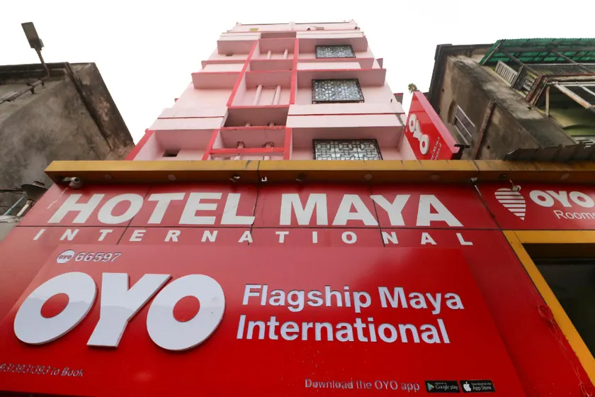 Hotel O Home Cozy Studio Collage Square Hotel Maya International Near St. Thomas's Church - Image 1