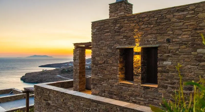 Dolce Villa Tinos - Kardiani - Stone & Sunset Views - Image 1