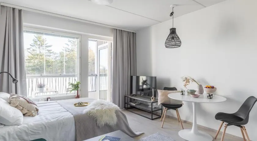 Modern studio by Finnoo metro - Image 1