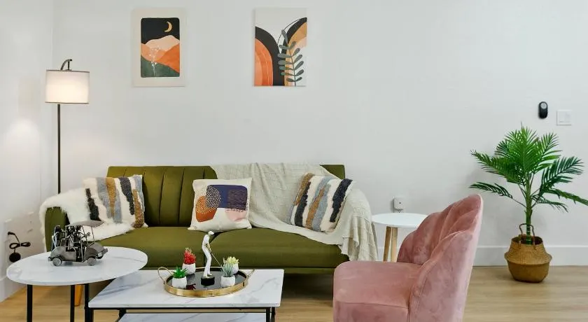Appartement avec internet haut débit, jardin et barbecue - Image 1