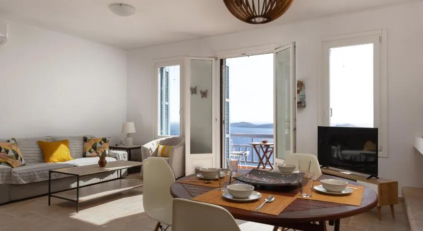 Sea & Sunset Balcony -Island House by Hostandros - Image 1