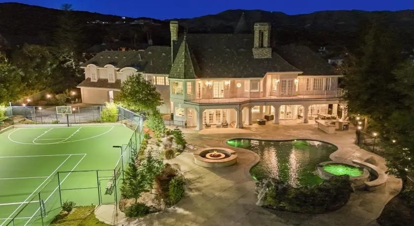 Royal Estate Near LA - Castle-Style 5BR with Pool,Hot Tub,Tennis - Image 1