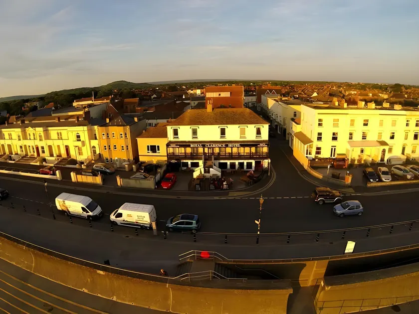 The Royal Clarence Hotel (on the Seafront) - Image 1